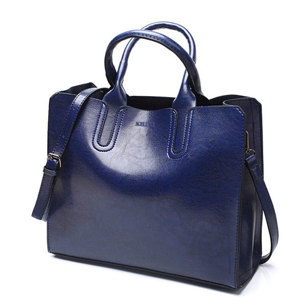 Leather Handbags Big Women