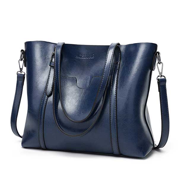 Women bag Oil wax Women's