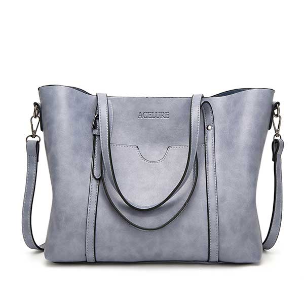 Women bag Oil wax Women's