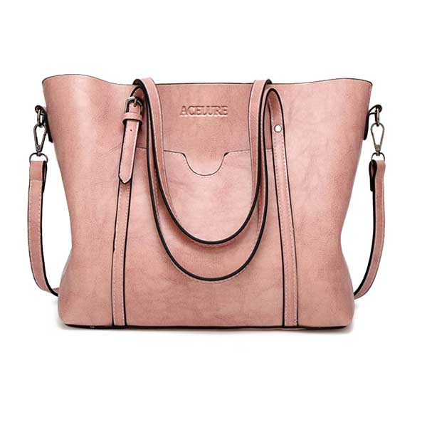 Women bag Oil wax Women's