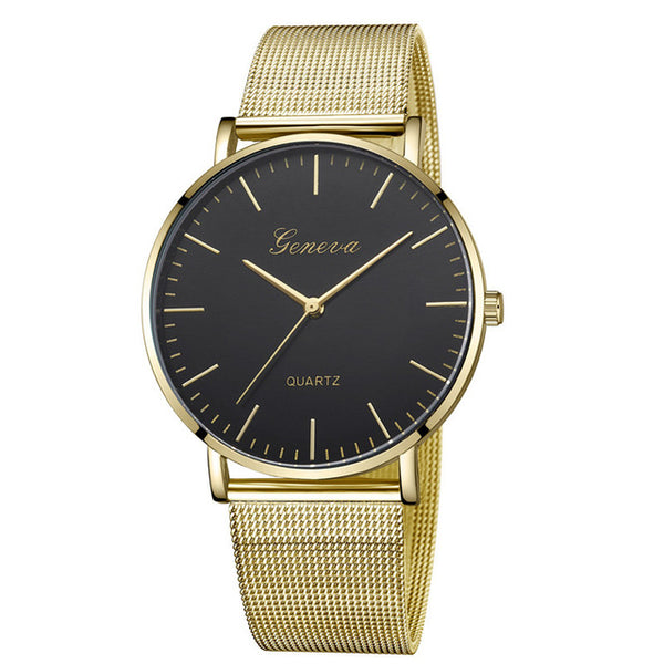 Modern Fashion Black Quartz Watch