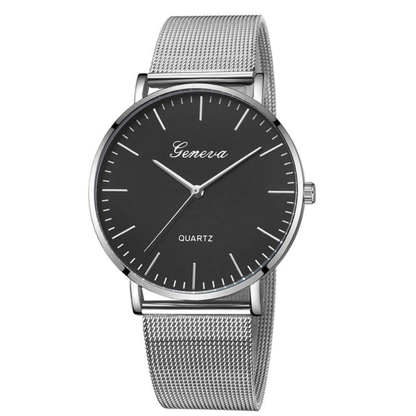 Modern Fashion Black Quartz Watch
