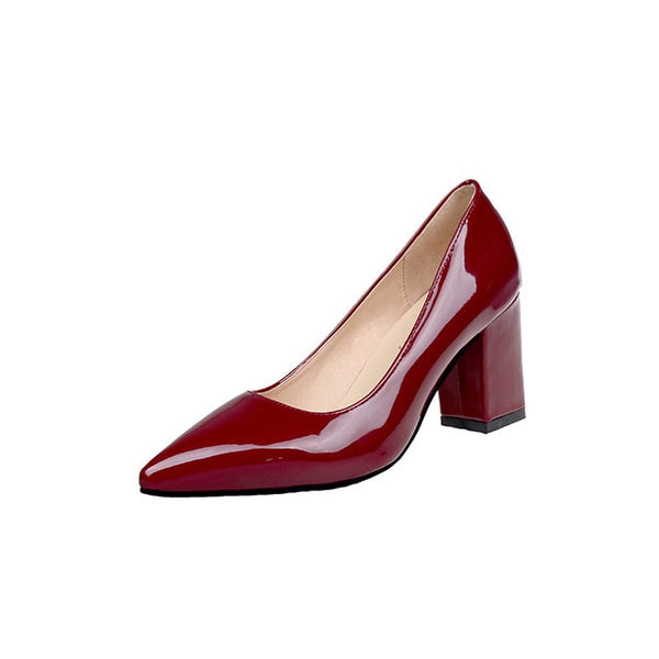 New Women Pumps Black High