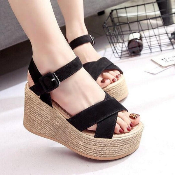 Summer Buckle Women's Sandals