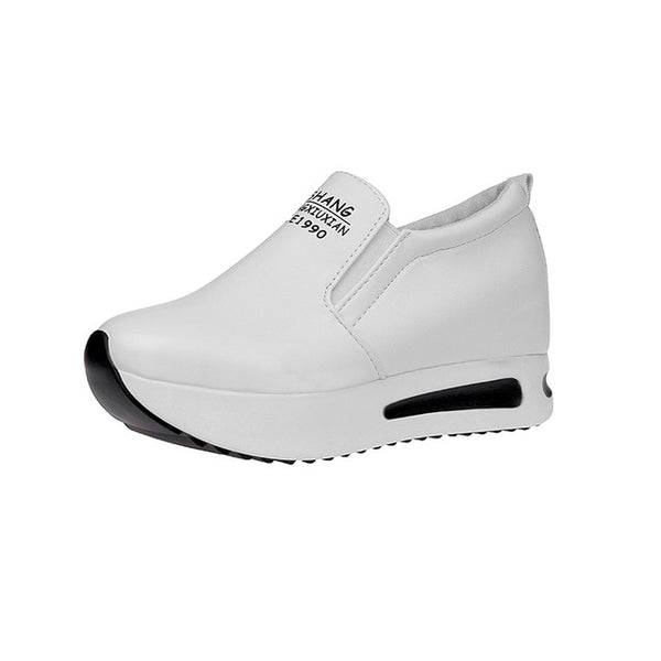 Women Creepers Spring Increasing Height Shoes