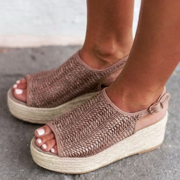 Summer Women Hemp Sandals