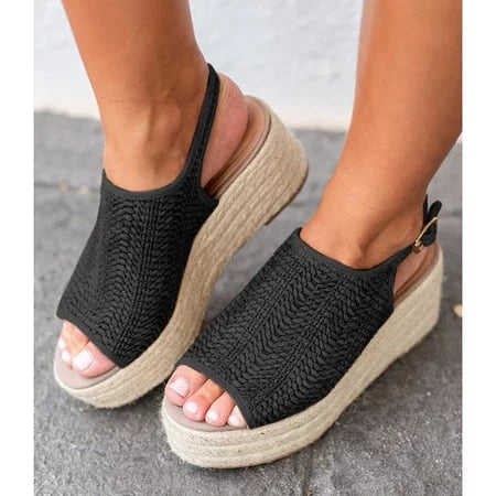 Summer Women Hemp Sandals