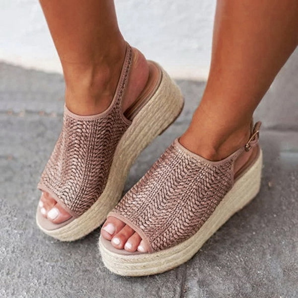 Summer Women Hemp Sandals