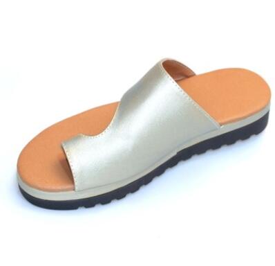 Women PU Leather Shoes Comfy Platform Sandals
