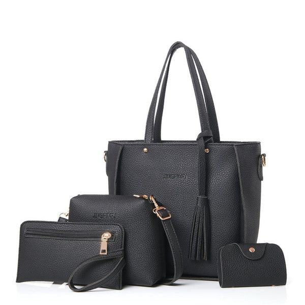 Women Bag Set Top-Handle