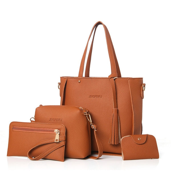 Women Bag Set Top-Handle