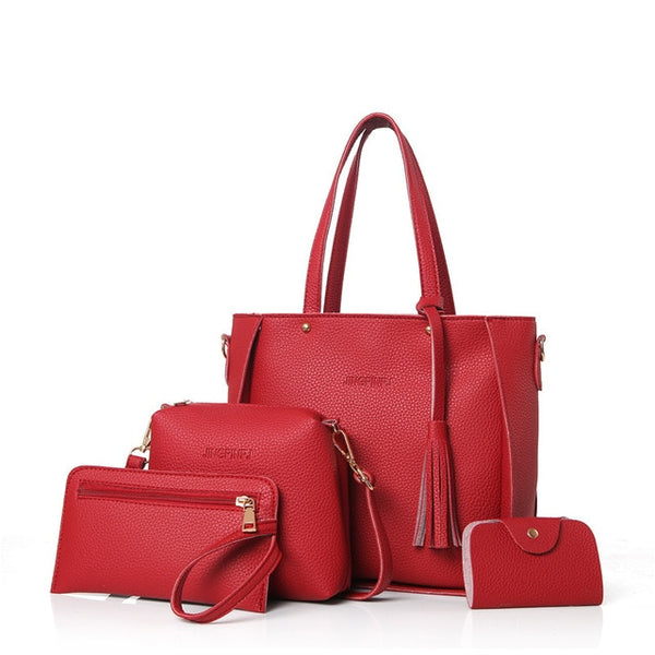 Women Bag Set Top-Handle